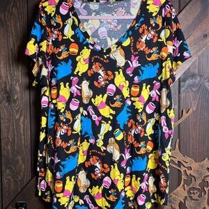 Torrid Multicolor Character Print Short Sleeve Tee